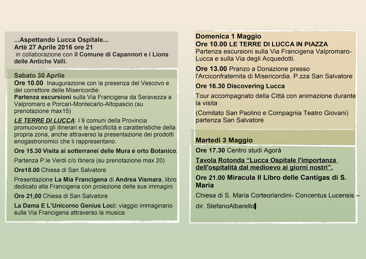 Programma pagina 2 Programma pagina 2